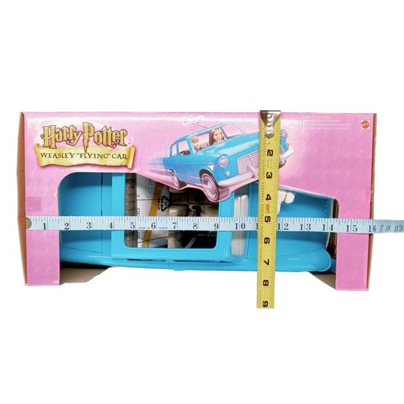 Vintage Harry Potter Weasley Flying Car New Ford Anglia Ron Hermione Owl Mattel - Picture 12 of 12